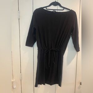 H&M Black Long Sleeve Dress